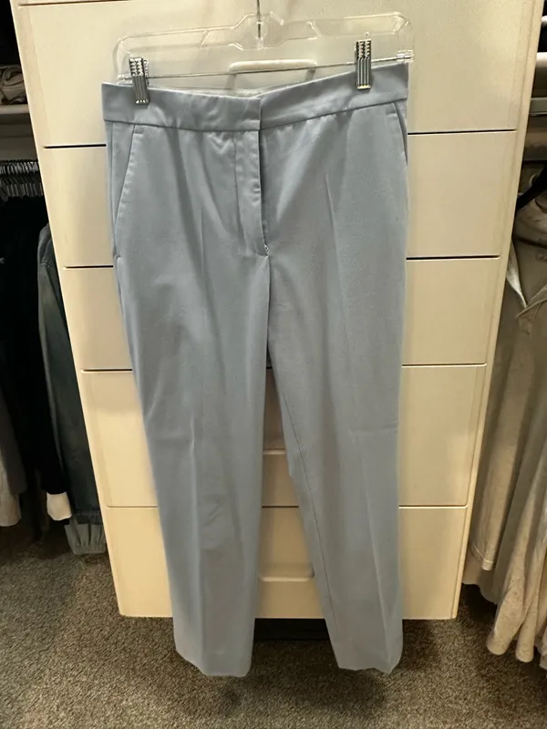 ZARA Light blue cropped pants - Image 6