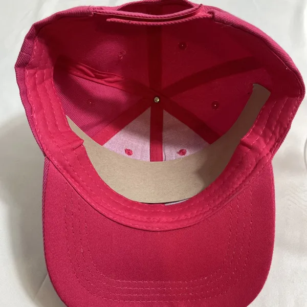 Cheer Mom Go Team Pink Ball Cap Women’s Hook & Loop Strap Bling Cheerleading - Image 4