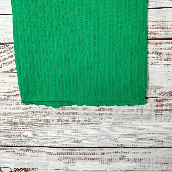 Wilfred Aritzia Alien Green Sweater Crop Top, NWT, Size Medium, MSRP $78 - Image 12
