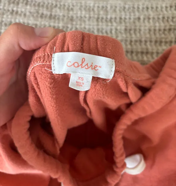 Peach Jogger Sweats Size XS - Image 4