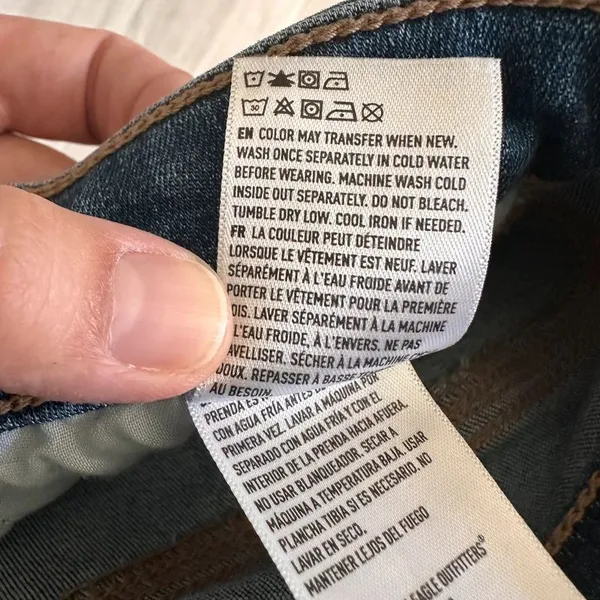 American Eagle medium blue skinny jeans - Image 6