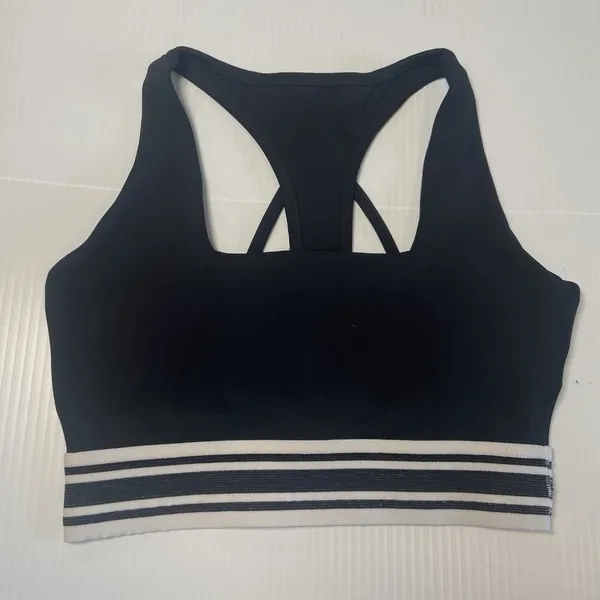 Buffbunny Women's Assasin Sports Bra Black‎ White Size S Small Sporty Yoga - Image 7