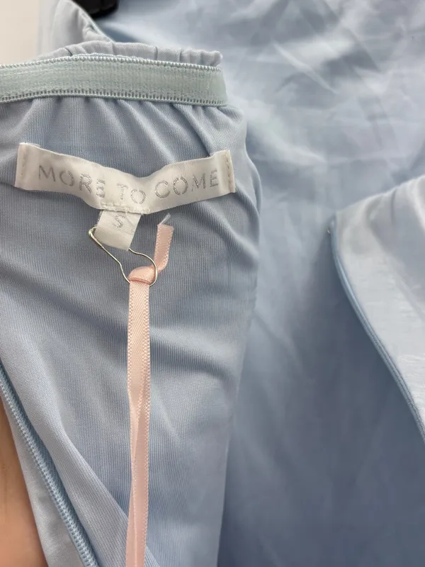 More to Come Cambria Strapless Dress in Baby Blue - Image 8