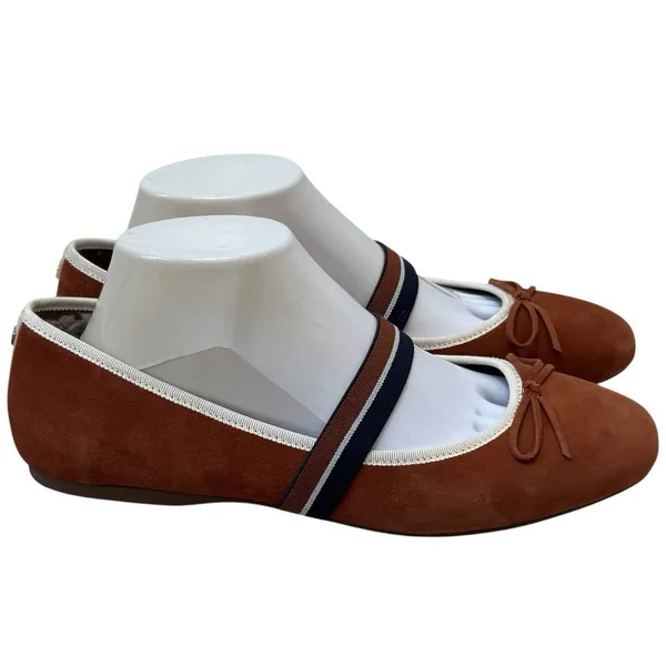 Birdies Hummingbird Flats Brown Mary Jane‎ Strap Ballet Flats Preppy Comfort 9.5 - Image 7