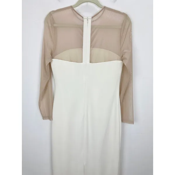 Antonio Melani x Elizabeth Damrich Babe Mesh Crepe Soutache Maxi Dress US 2 NWT - Image 10