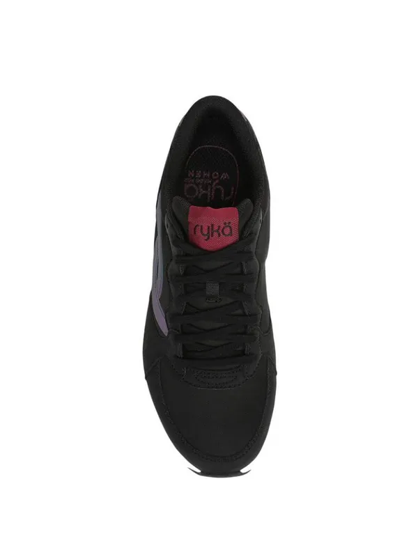 NWT Ryka PodFlow Retro Mesh Walking Shoes Low Top Lace-Up J5714M1 Black 9W - Image 5