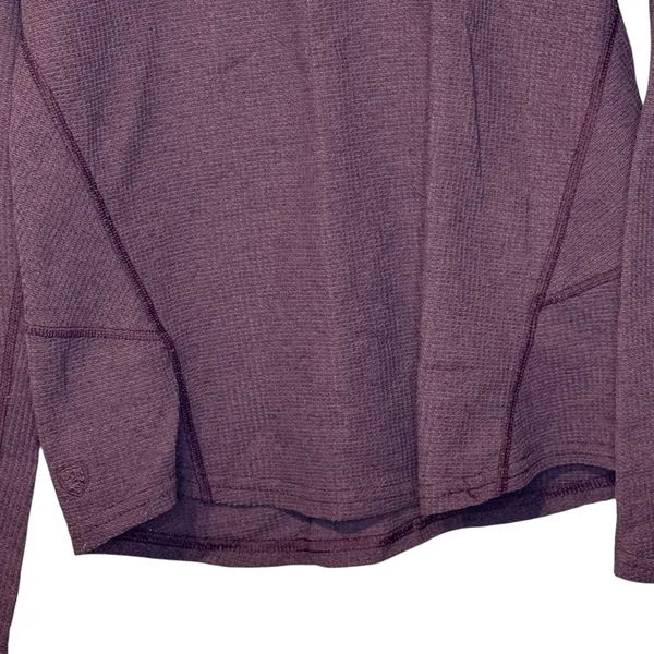 Kuhl Women's Top Long Sleeve Turtleneck Thermal Waffle Knit‎ Cozy Outdoor Medium - Image 4