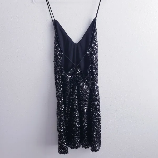 Lulus Force of Fashion Black Sequin Mini Dress - Image 7