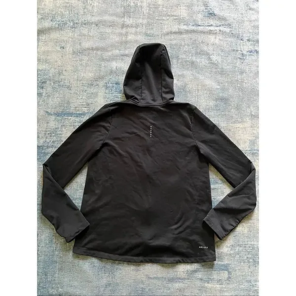 Nike Black Zonal Cooling Relay Running Hoodie Women's Medium - Image 2