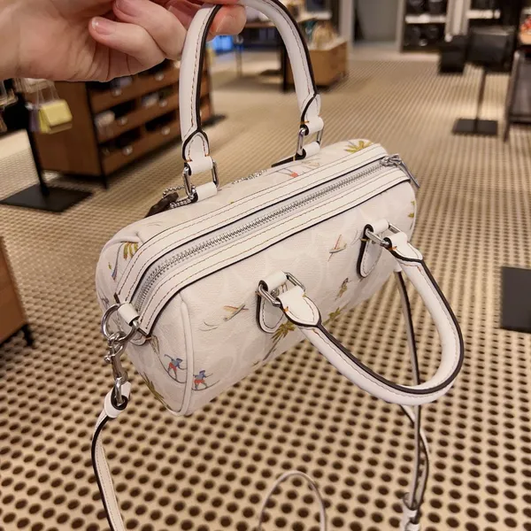 Coach CK164 Mini Rowan Crossbody In Signature Canvas With Hula Print - Image 4