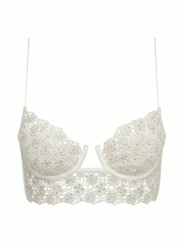 For Love & Lemons Twinkle Rose Bustier - Image 3