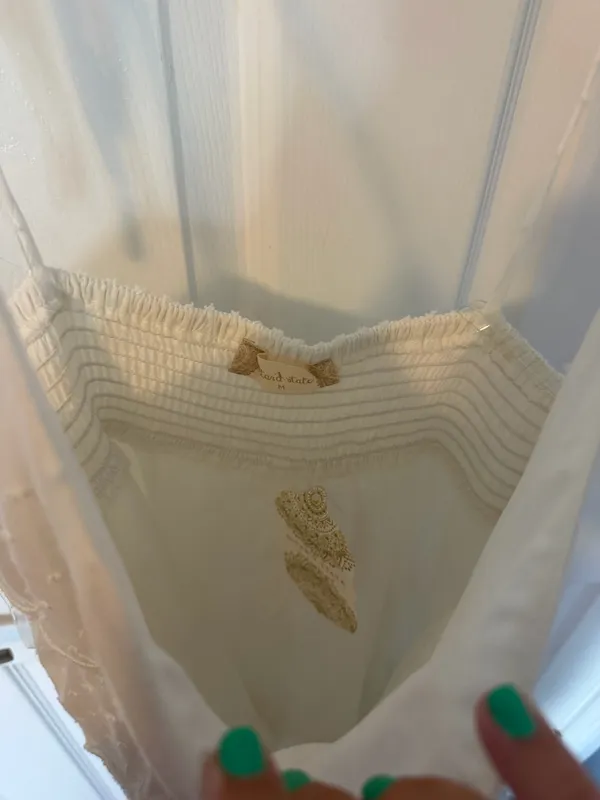 Altar'd State White Flowy Dress - Image 2