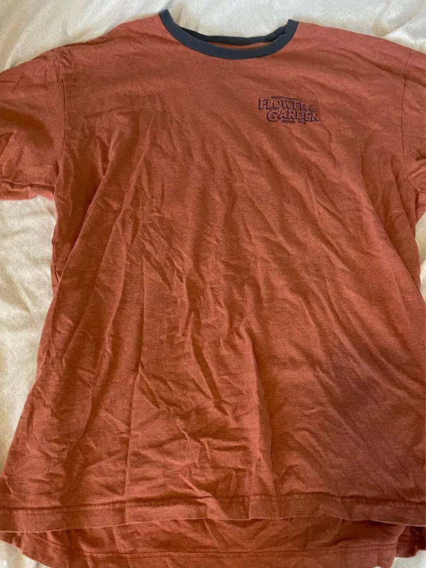 disney flower garden orange Tshirt  - Image 7