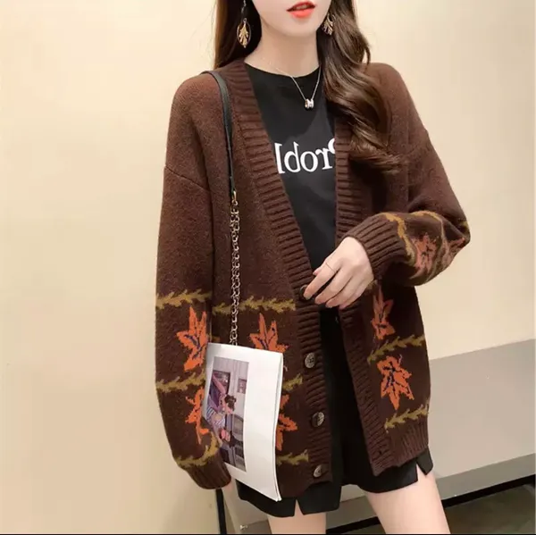 brown sweater - Image 2