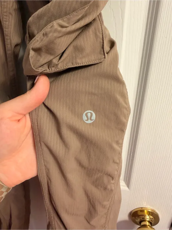 Lululemon Dance Studio Relaxed-Fit Mid-Rise Cargo Jogger Taupetastic Size: XS - Image 6