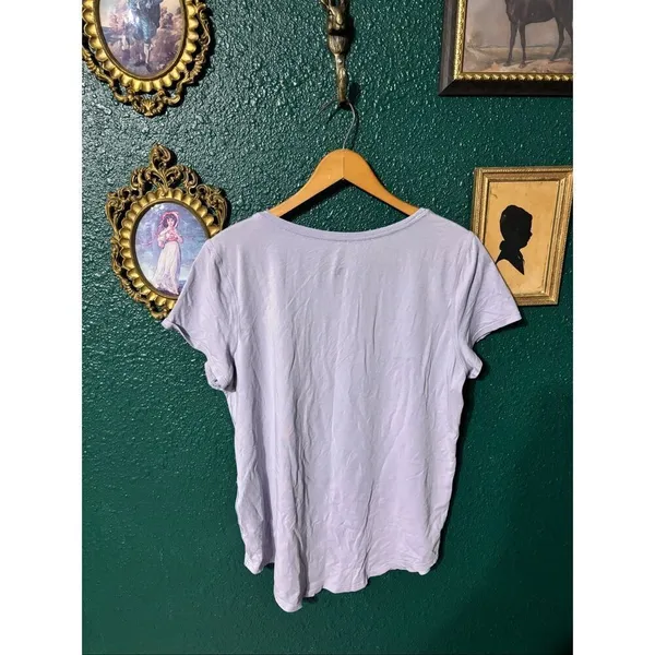Lululemon Purple T-Shirt Relaxed Sz Medium - Image 2
