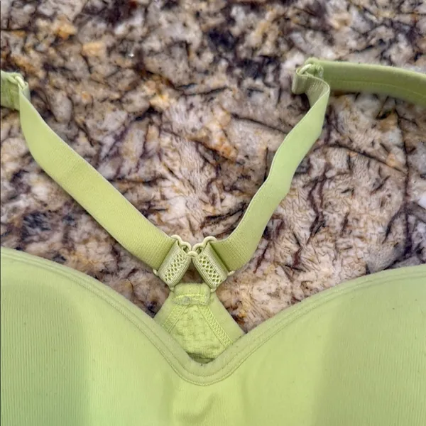 Lime Green Women's Sports Bra - Image 4