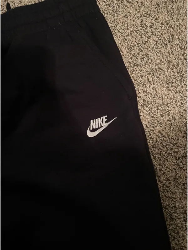 Black Nike Joggers Sweatpants - Image 2