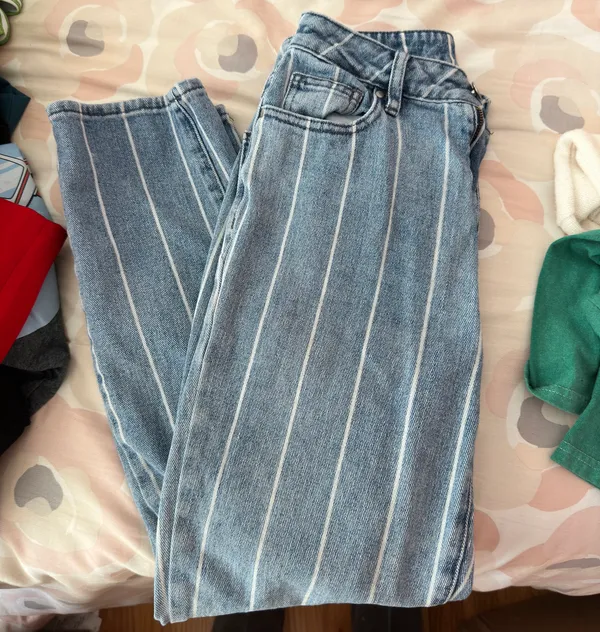 PacSun Striped Mom Jeans - Image 4
