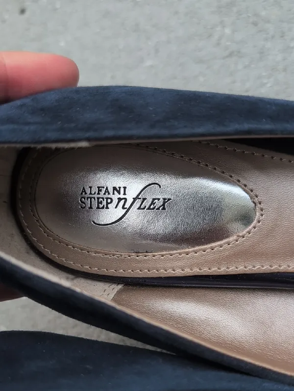 Alfani Kitten Heel Suede Pumps - Image 8