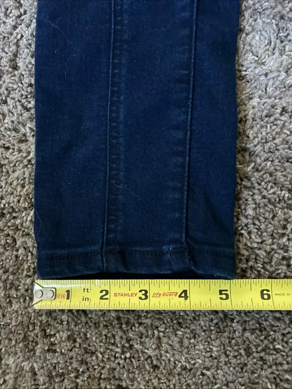 We the Free Women's Blue Skinny Jeans Pull On Style Sz 27 - Image 3