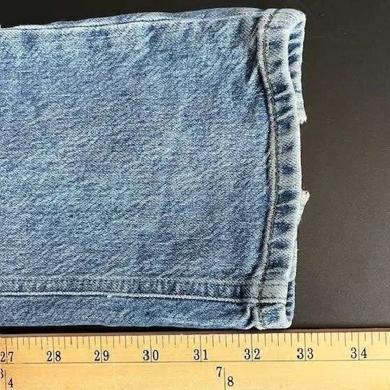 Reformation Jeans Palermo High Rise Skinny Light Wash‎ Denim Size 24 - Image 8