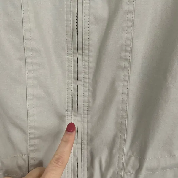 Mackintosh‎ Beige Jacket Women's Size M Outerwear Rain Coat Chore Barn Jacket - Image 6
