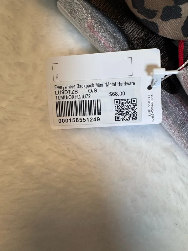 Lululemon everywhere backpack mini Aird prints with metal hardware - Image 3