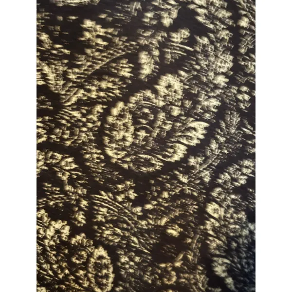 Lauren Ralph Lauren Petite Brown Paisley Cotton Long Sleeve Top P/L - Image 2