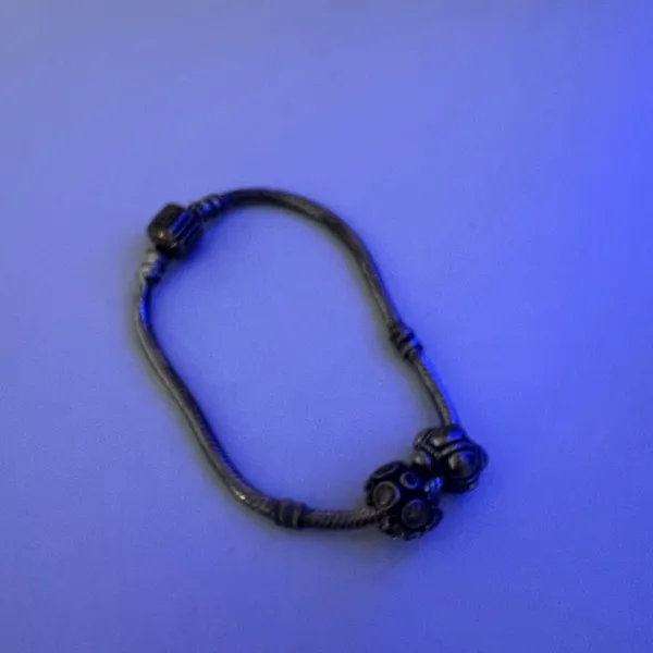 Pandora Sterling Silver Charm Bracelet - Silver - Image 3