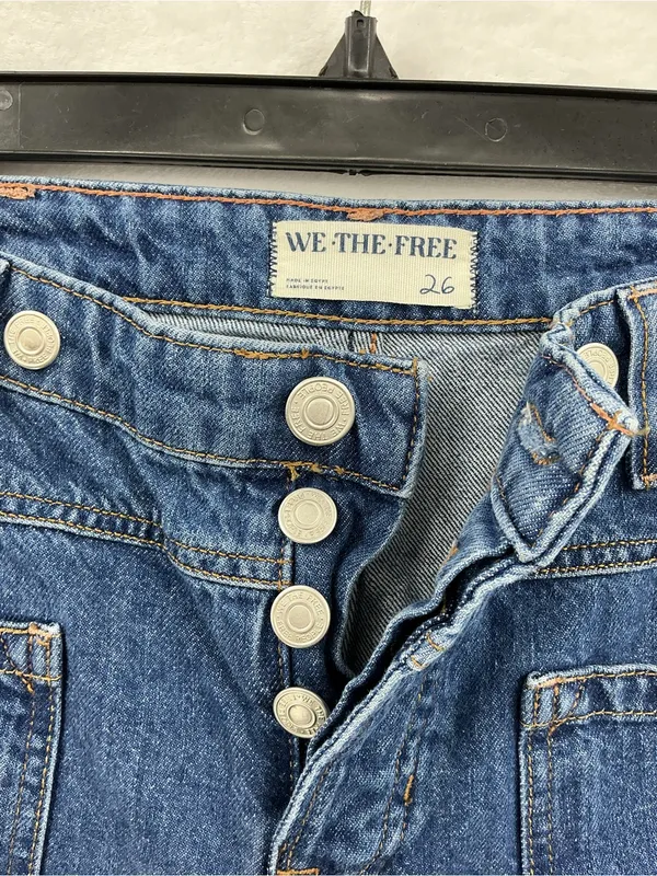 We The Free High-Rise Wide-Leg Jeans — Blue 981 - Image 3