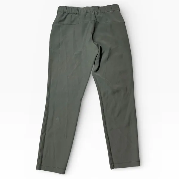 Lululemon On the Fly Woven Dark Olive Green Size‎ 6 Jogger Travel Leisure W5BM4S - Image 2
