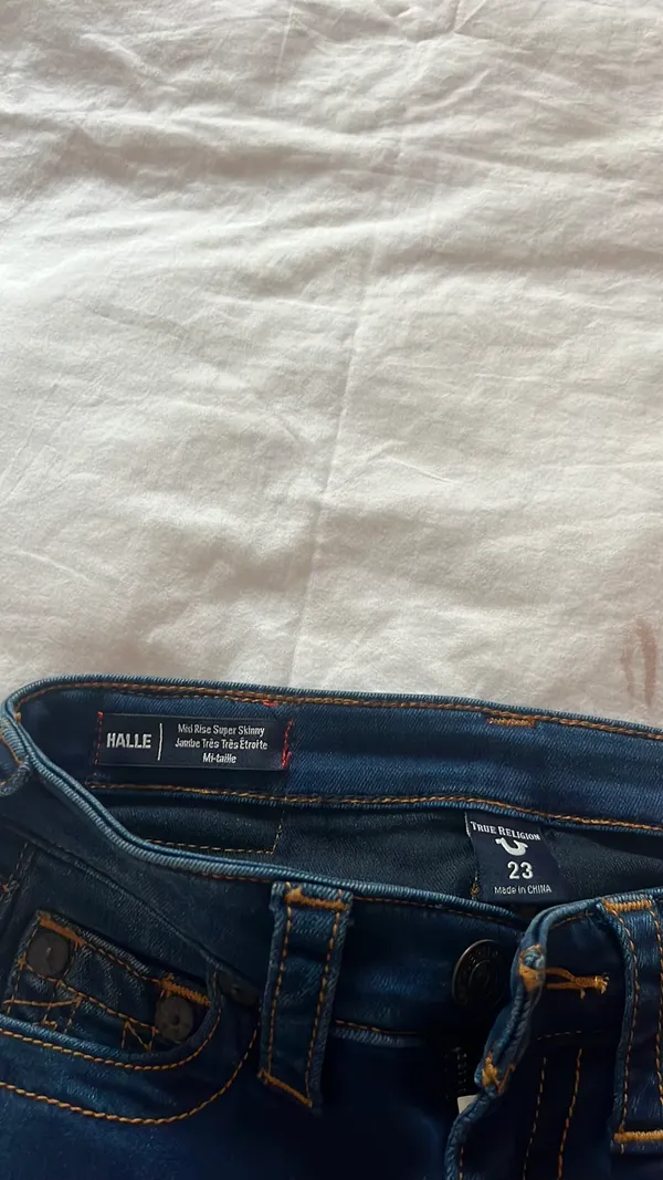 Mid-Rise Skinny True Religion Jeans - Image 5