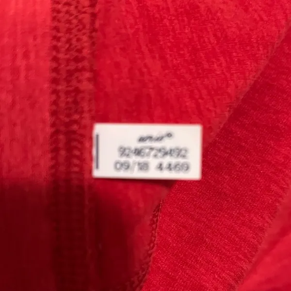 Aerie Vibrant Red Leggings Sz L - Image 7