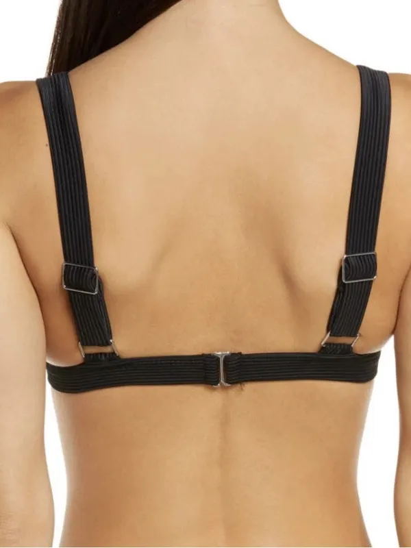 Frankies Bikinis Georgia Bikini Top Black Size S - Image 4