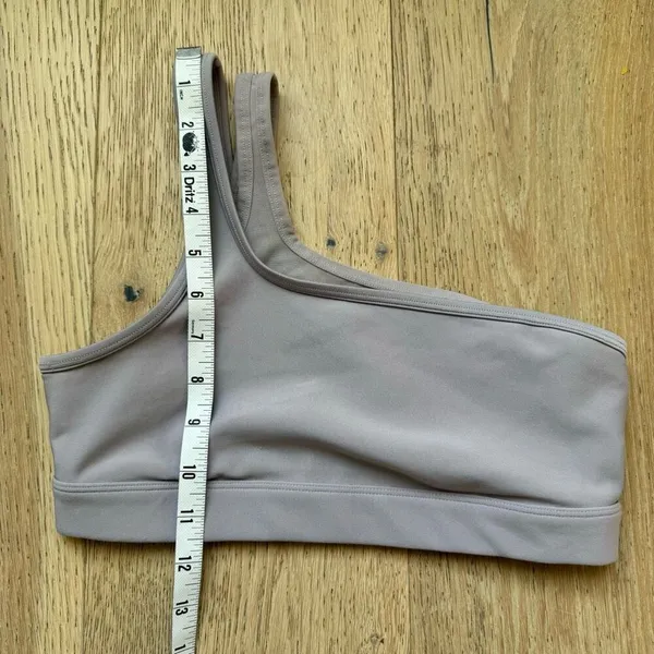 Alo Yoga Airlift Excite One Shoulder Double Strap Sport Bra Dusk Purple Size XS - Image 10
