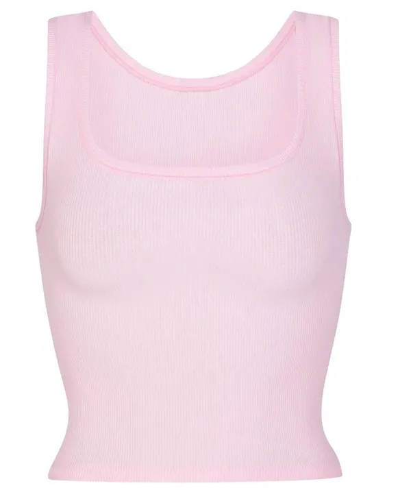 SKIMS Cotton Ribbed Tank Top - Image 2