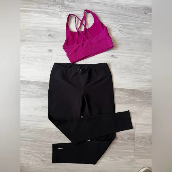 Lululemon Pink Sports Bra‎ Size M - Image 2