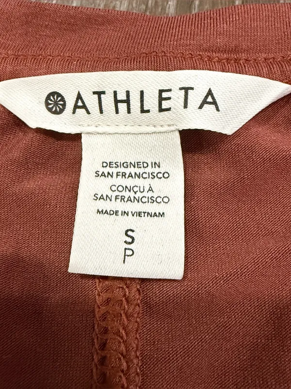 Athleta Rust Stratus II Short Sleeve - Image 3