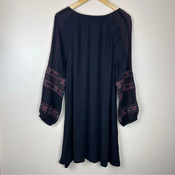 Miss Me Embroidered Tunic Dress Size L – Embroidered Tunic Style Dress - Image 4