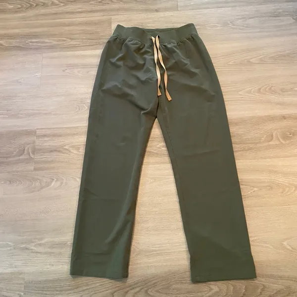 FIGS Green Rafaela Oversize Top Livingston Pant Scrub Set Uniform Small / Medium - Image 7