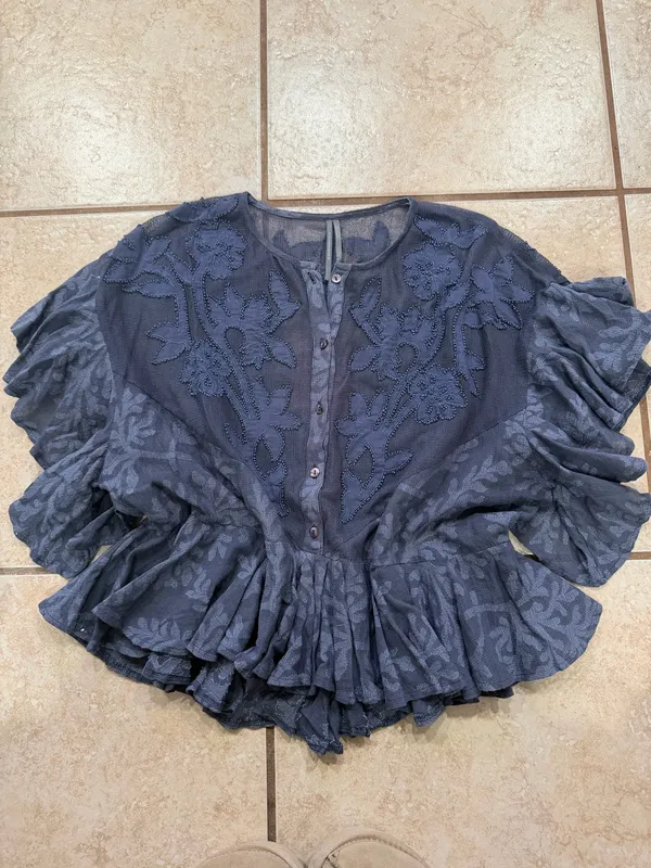 Anthropologie beaded top  - Image 4