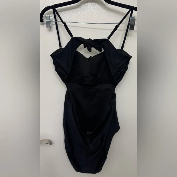 NWT J.Crew Cutout Tie-Back One-Piece Swimsuit | Chic Resort Swimwear - Image 3