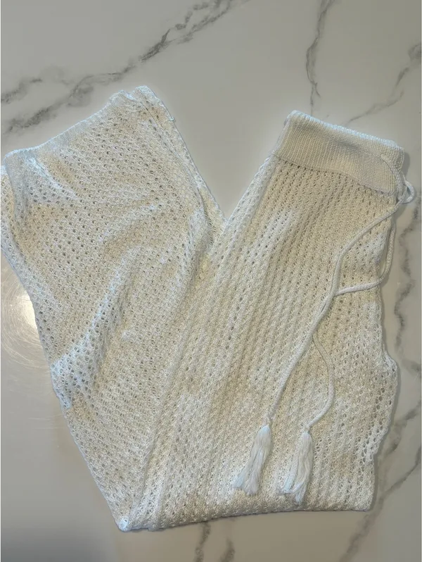 Knit boat or beach pant White Size XS - Image 2