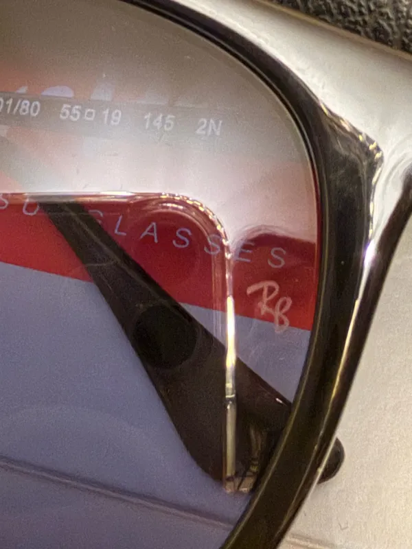 RB 4334D Ray-Ban black sunglasses  - Image 10