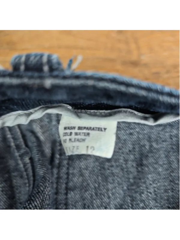 Vintage Bill Blass Cutoff Denim Shorts - Image 3