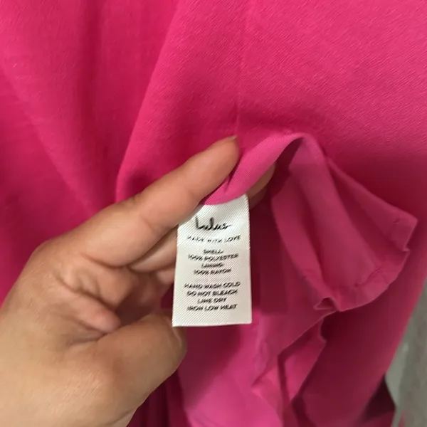 Lulus Evening of Splendor Hot Pink Surplice Maxi Dress Elegant, wedding, party ✨ - Image 8