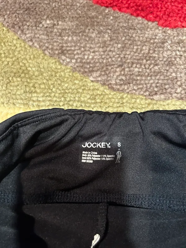 Jockey Black Mini Tennis Skort Built in Shorts Zipper Pocket Women’s Size Small - Image 4