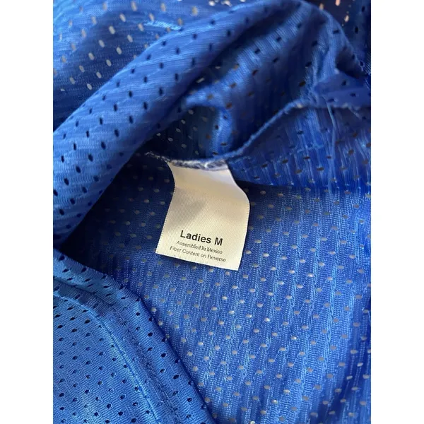 Augusta Sportswear Ladies Size Medium Replica Football Jersey Blue - Image 3
