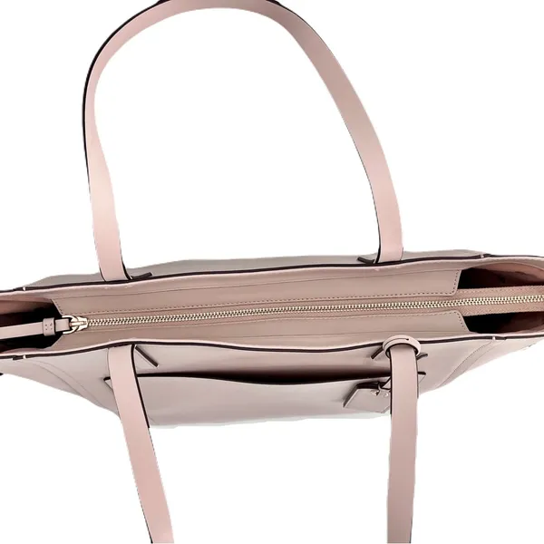 NWOT Kate Spade Greyish Pink Blush Nude ‘Lalena’ Large Pocket Leather Tote Bag - Image 6
